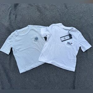 Vineyard Vines White T-Shirt Bundle with Pockets 2t